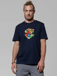 T-Shirt Pixel Zauberwrfel