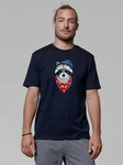 wat? Apparel T-Shirt Waschbr Dunkelblau/Hellblau/Schwarz/Rot