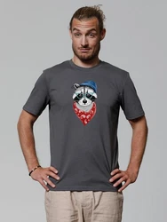 wat? Apparel T-Shirt Waschbr Grau/Silber/Dunkelgrau/Schwarz/Hellgrau