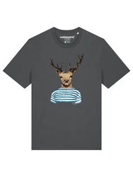 wat? Apparel T-Shirt Hirsch Türkis