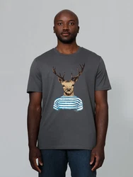 wat? Apparel T-Shirt Hirsch Türkis