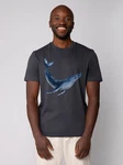 wat? Apparel T-Shirt Wal Dunkelblau/Blau/Grau