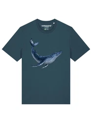 wat? Apparel T-Shirt Wal Grün/Blau/Türkis