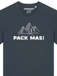 wat? Apparel T-Shirt Pack Dunkelgrau/Dunkelblau/Schwarz/Fliederfarben