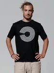 wat? Apparel T-Shirt Abstract Schwarz