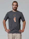 wat? Apparel T-Shirt Spread Love Dunkelgrau/Blau/Grau/Mischfarben