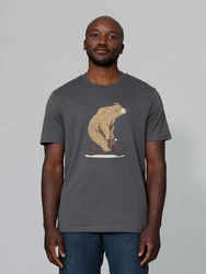wat? Apparel T-Shirt Fahrradbr Braun