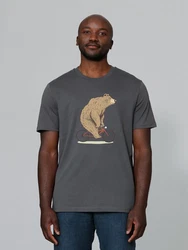 wat? Apparel T-Shirt Fahrradbr Braun