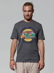 wat? Apparel T-Shirt Travel and Surf Grau/Dunkelgrau/Hellgrau