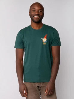wat? Apparel T-Shirt Gartenzwerg Grün/Dunkelgrün/Türkis wat? Apparel T-Shirt Gartenzwerg Grün/Dunkelgrün/Türkis