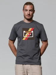 wat? Apparel T-Shirt Kassette Hellgrau/Grau/Dunkelgrau/Schwarz