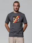 wat? Apparel T-Shirt Kassette Hellgrau/Grau/Dunkelgrau/Schwarz