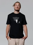 wat? Apparel T-Shirt Painting Schwarz