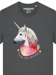 wat? Apparel T-Shirt Flash Dunkelgrau/Grau/Mischfarben/Braun