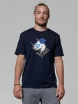 wat? Apparel T-Shirt Nashorn Dunkelblau/Blau