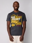 wat? Apparel T-Shirt LIMITED EDITION LOGO PRINT Schwarz/Orange/Rot
