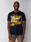 wat? Apparel T-Shirt LIMITED EDITION LOGO PRINT Dunkelblau/Blau/Gold/Rot/Schwarz