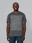 wat? Apparel T-Shirt Doodle Dogs Dunkelgrau/Grau/Schwarz/Hellgrau