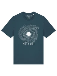 wat? Apparel T-Shirt Blau/Dunkelblau