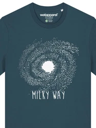 wat? Apparel T-Shirt Blau/Dunkelblau