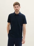 TOM TAILOR Poloshirt Dunkelblau/Hellblau/Blau