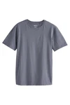 Next T-Shirt Slim Fit Rundhals Grau/Hellgrau/Dunkelgrau/Blau/Dunkelblau