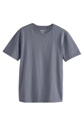 Next T-Shirt Slim Fit Rundhals Grau/Hellgrau/Dunkelgrau/Blau/Dunkelblau