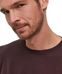 FALKE Strickpullover Dunkelrot/Lila/Bordeaux