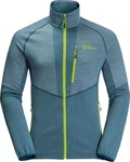 Jack Wolfskin Fleecejacke BLATTSTEIG FZ M Türkis/Grau/Hellblau/Grün/Blau/Dunkelblau