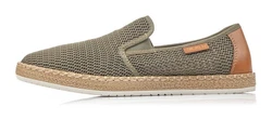 Rieker Espadrille Dunkelgrün/Khaki