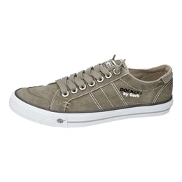 Sneaker Washed Canvas Slip-On Sneaker in Jeans-Optik