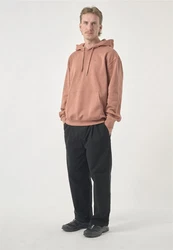 Cleptomanicx Kapuzensweatshirt Ligull Boxy Orange/Beige/Braun/Rot