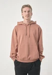 Cleptomanicx Kapuzensweatshirt Ligull Boxy Orange/Beige/Braun/Rot