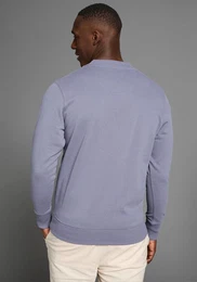 Sweatshirt Langarm, Regular Fit, unifarben, Basic-Stil