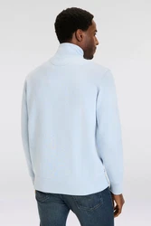 Gant Sweatjacke REG SHIELD FULL ZIP SWEAT Hellblau/Blau