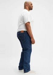Levi's Straight Jeans 501 LEVI'S ORIGINAL B&T Dunkelblau/Hellblau/Blau/Grün
