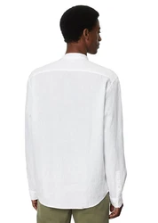 Marc O'Polo Langarmhemd Weiß/Creme