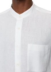 Marc O'Polo Langarmhemd Weiß/Creme