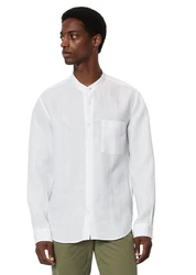 Marc O'Polo Langarmhemd Weiß/Creme