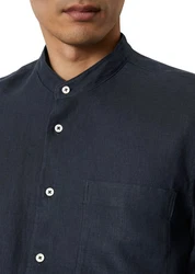 Marc O'Polo Langarmhemd Grau/Dunkelblau/Hellblau/Blau