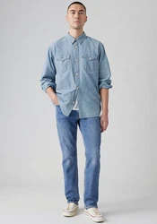 Levi's Straight-Jeans JEANS 541 im Five-Pocket Style Blau/Schwarz/Rot