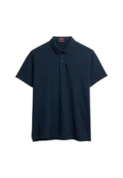 Superdry Poloshirt Essential Jersey Polo Dunkelblau/Hellblau