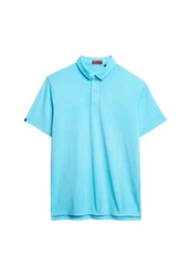 Superdry Poloshirt Essential Jersey Polo Türkis/Hellblau