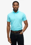 Superdry Poloshirt Essential Jersey Polo Türkis/Hellblau