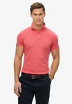 Superdry Poloshirt Essential Jersey Polo Rot/Rosa