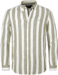 Indicode Langarmhemd INDonuld Khaki/Grün/Dunkelgrün/Grau/Creme/Beige
