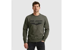PME LEGEND Sweatshirt Crewneck Dunkelgrün