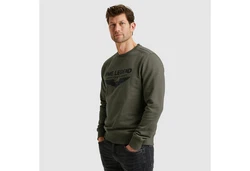 PME LEGEND Sweatshirt Crewneck Dunkelgrün