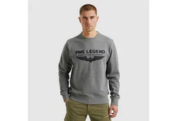 PME LEGEND Sweatshirt Crewneck Hellgrau/Grau/Dunkelgrün/Dunkelgrau