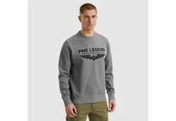 PME LEGEND Sweatshirt Crewneck Hellgrau/Grau/Dunkelgrün/Dunkelgrau